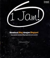 1 Jam Membuat Blog dengan Blogspot