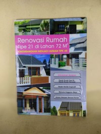Renovasi Rumah Tipe 21 di Lahan 72 M